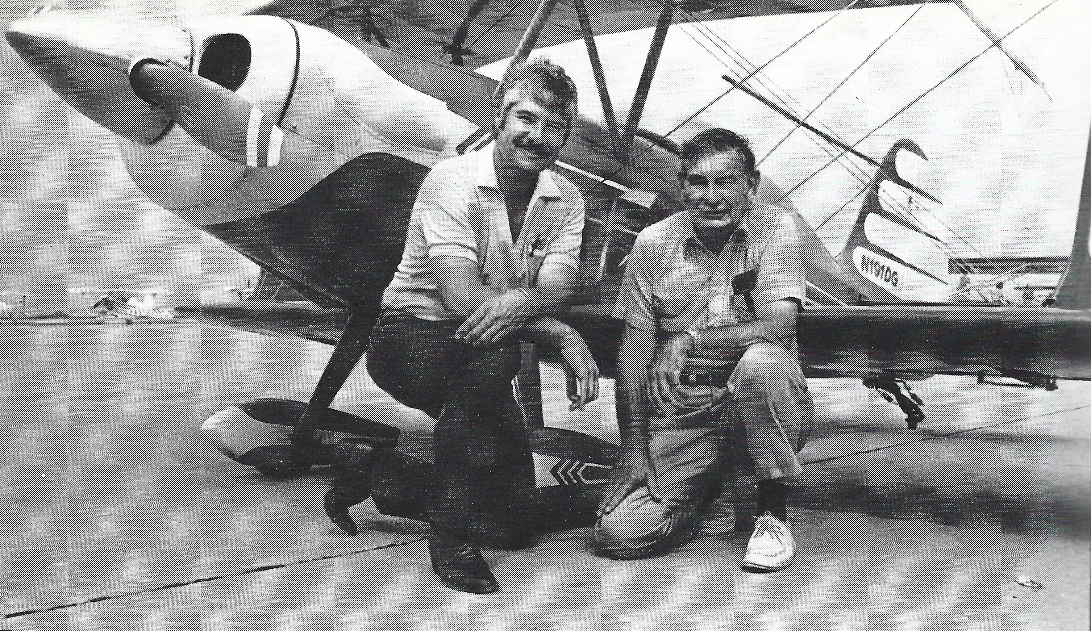Dick and Tom Green with N191DG